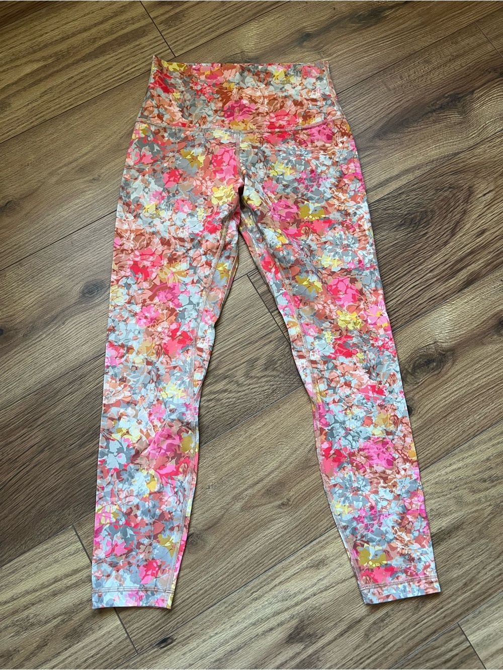 Lululemon Align High-Rise Leggings Inflorescence Multi Floral Print Size 6